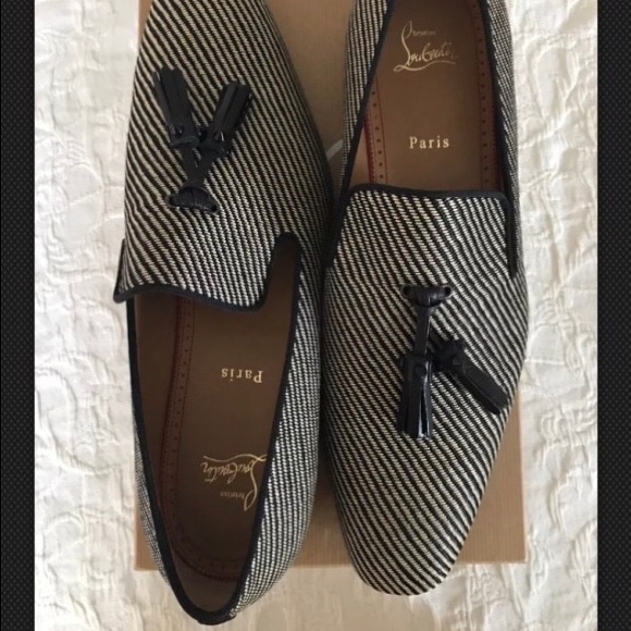 Louboutin Dandelion Tassel Flat Mens 45 